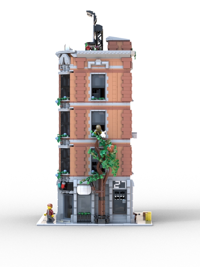 [Modular New-York Apartment Building] [BrickLink]