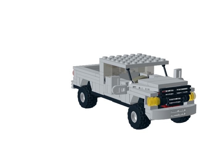 2007 Ram 3500 from BrickLink Studio [BrickLink]