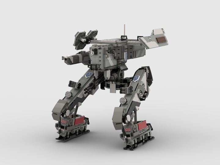 Mecha MK II from BrickLink Studio [BrickLink]