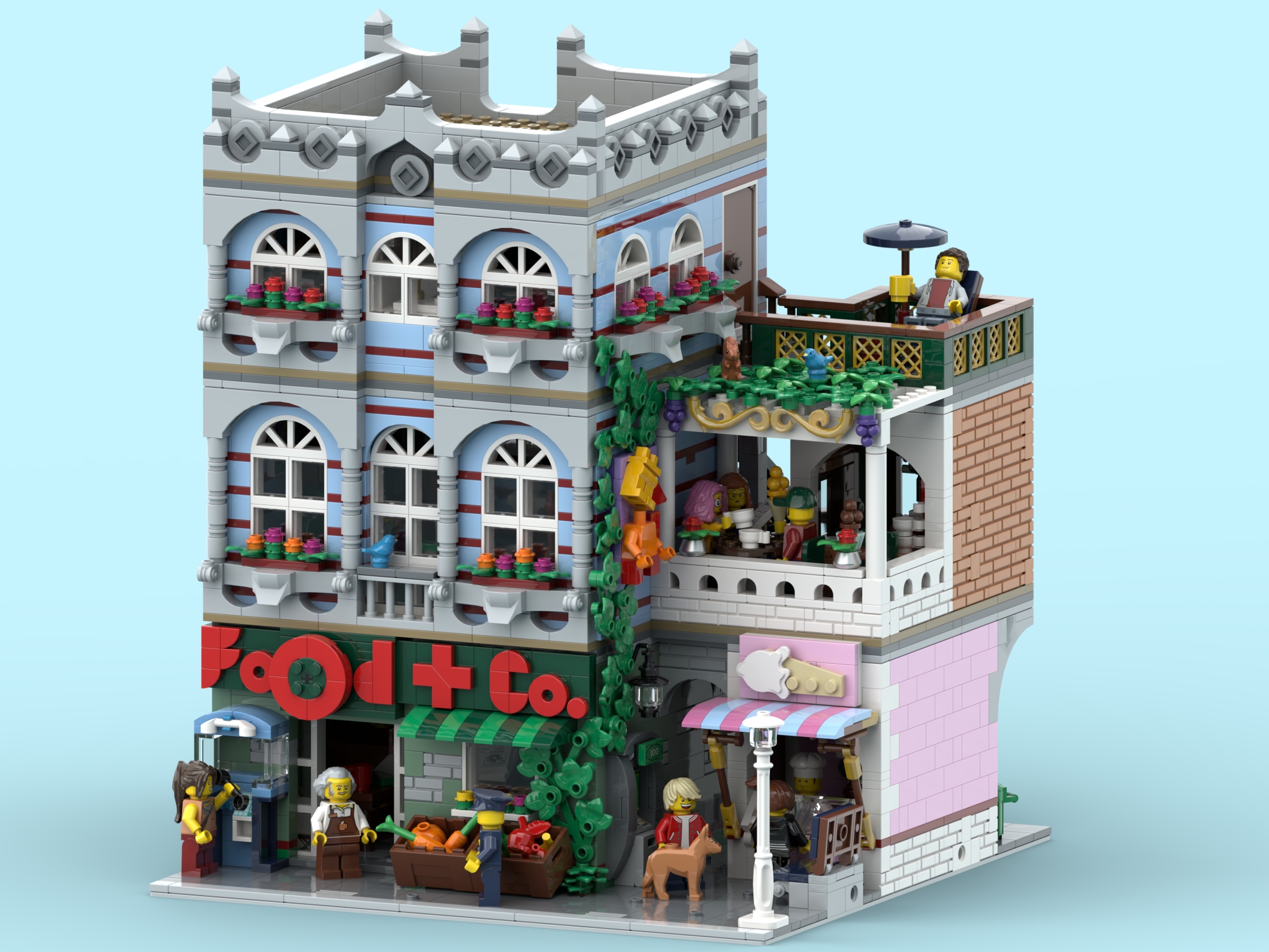 [The Modular Grocery Store] [BrickLink]