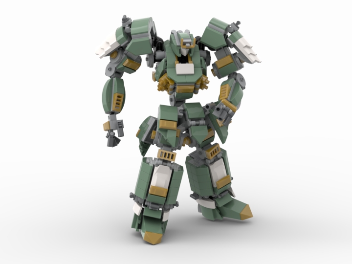 Lloyds new titan mech from BrickLink Studio [BrickLink]