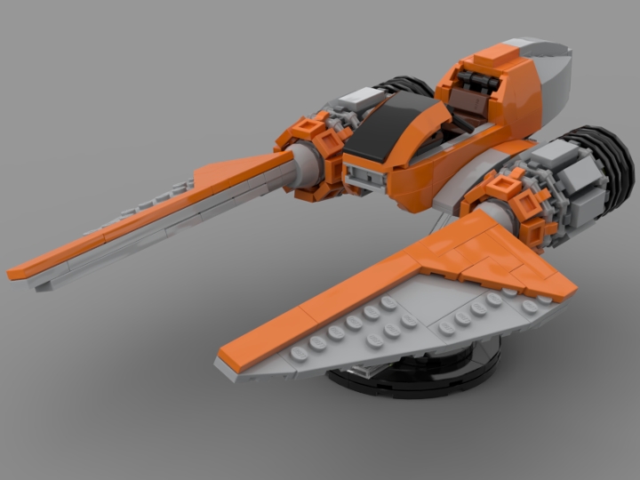 Kotor swoop bike from BrickLink Studio [BrickLink]