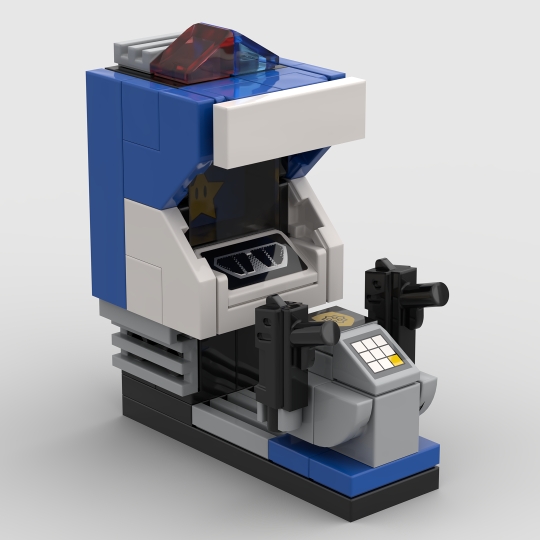 Arcade Gun Cab from BrickLink Studio [BrickLink]