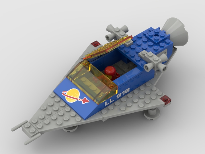 0918-1 Space transport (Instructions) from BrickLink Studio [BrickLink]