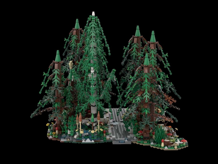 Forest Work from BrickLink Studio [BrickLink]