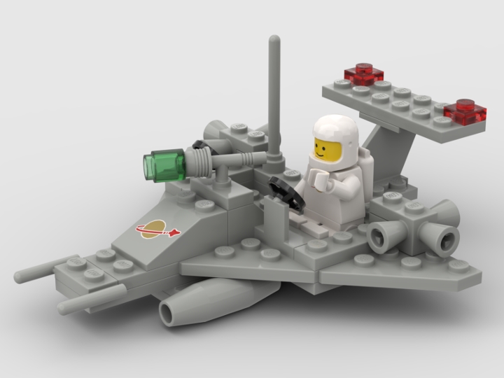 04421 Space shuttle (Instructions) from BrickLink Studio [BrickLink]