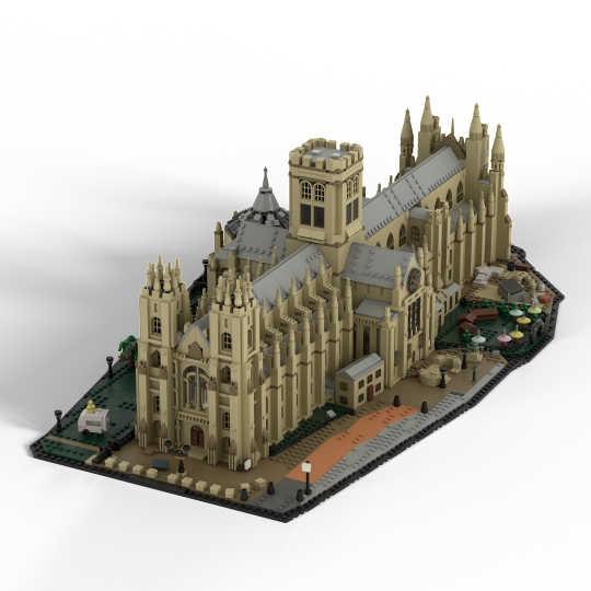 York Minster and Gardens from BrickLink Studio [BrickLink]