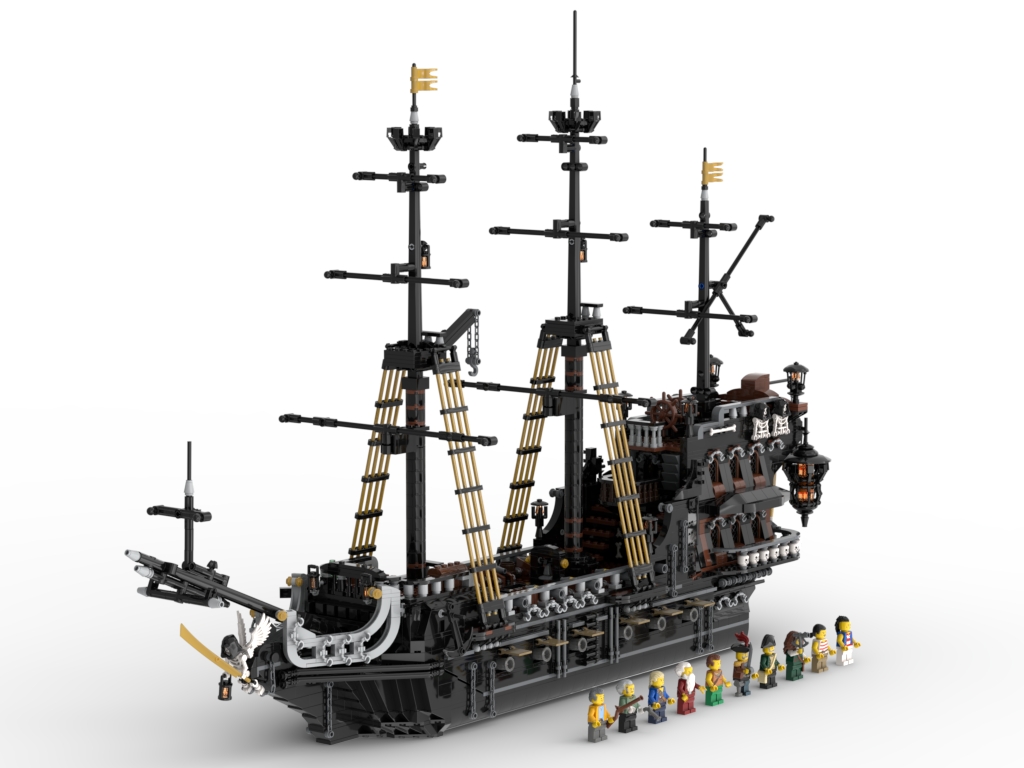 [Pirate Ship - Black Fortune] [BrickLink]