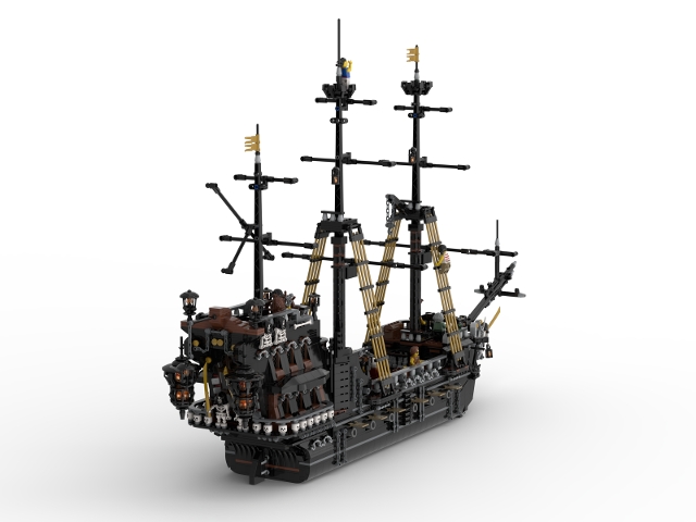 [Pirate Ship - Black Fortune] [BrickLink]