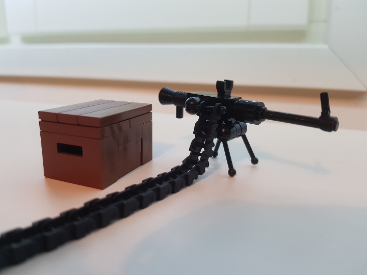 Simple Machine Gun from BrickLink Studio [BrickLink]