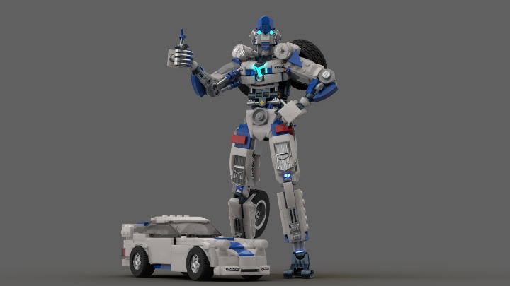 Autobot Mirage from BrickLink Studio [BrickLink]