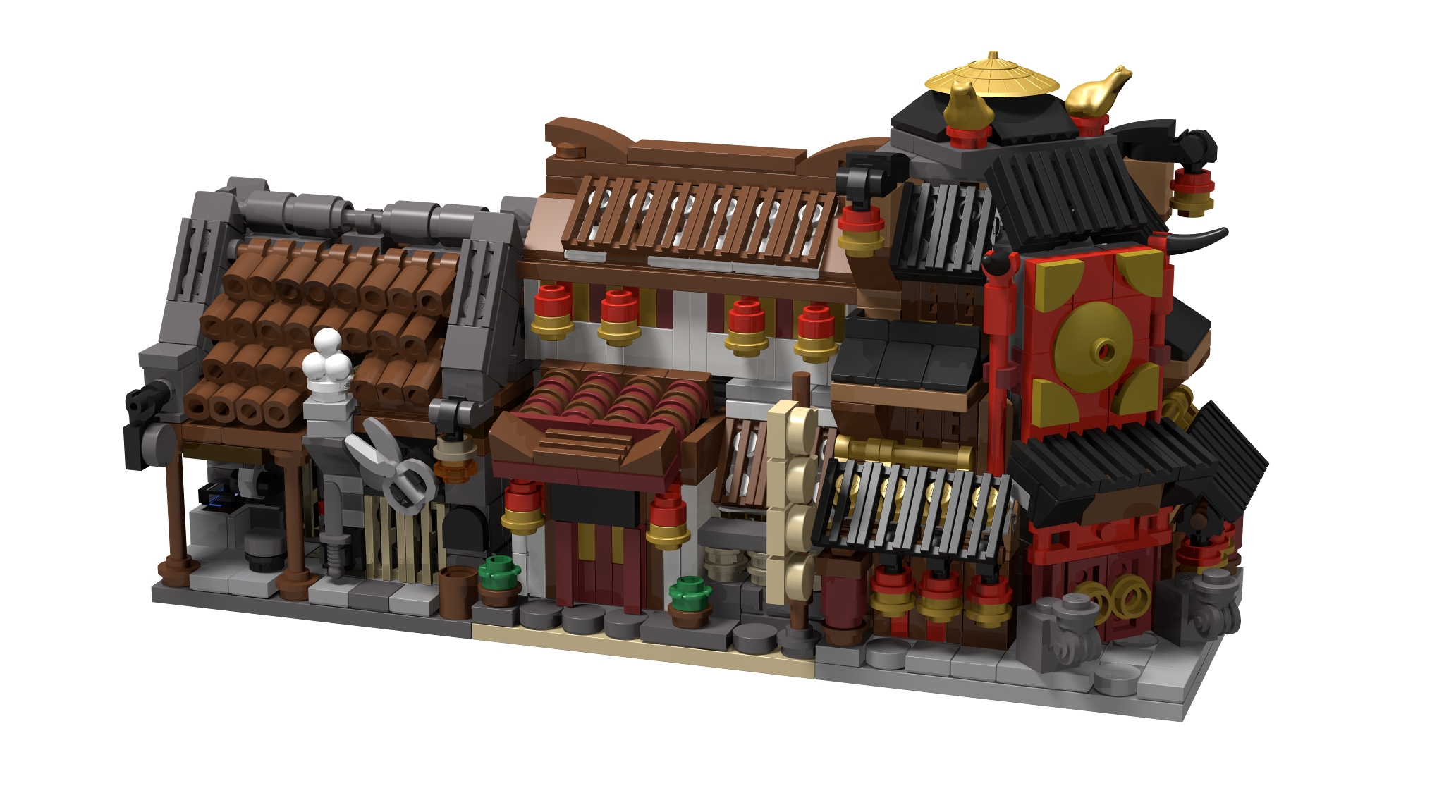 [Chinese Style Mini Buildings] [BrickLink]