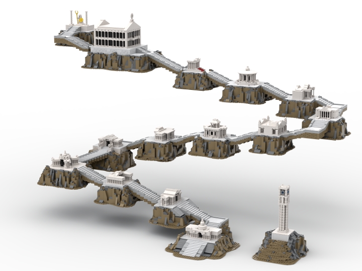 Houses of the zodiac - Great Temple - Saint Seiya from BrickLink Studio ...