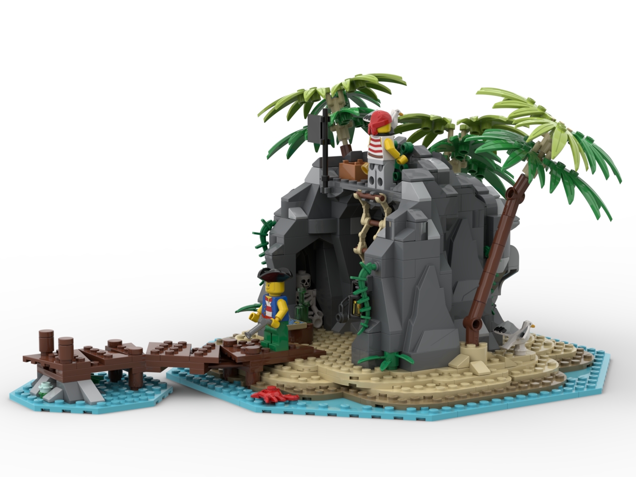 [The Skull Island] [BrickLink]