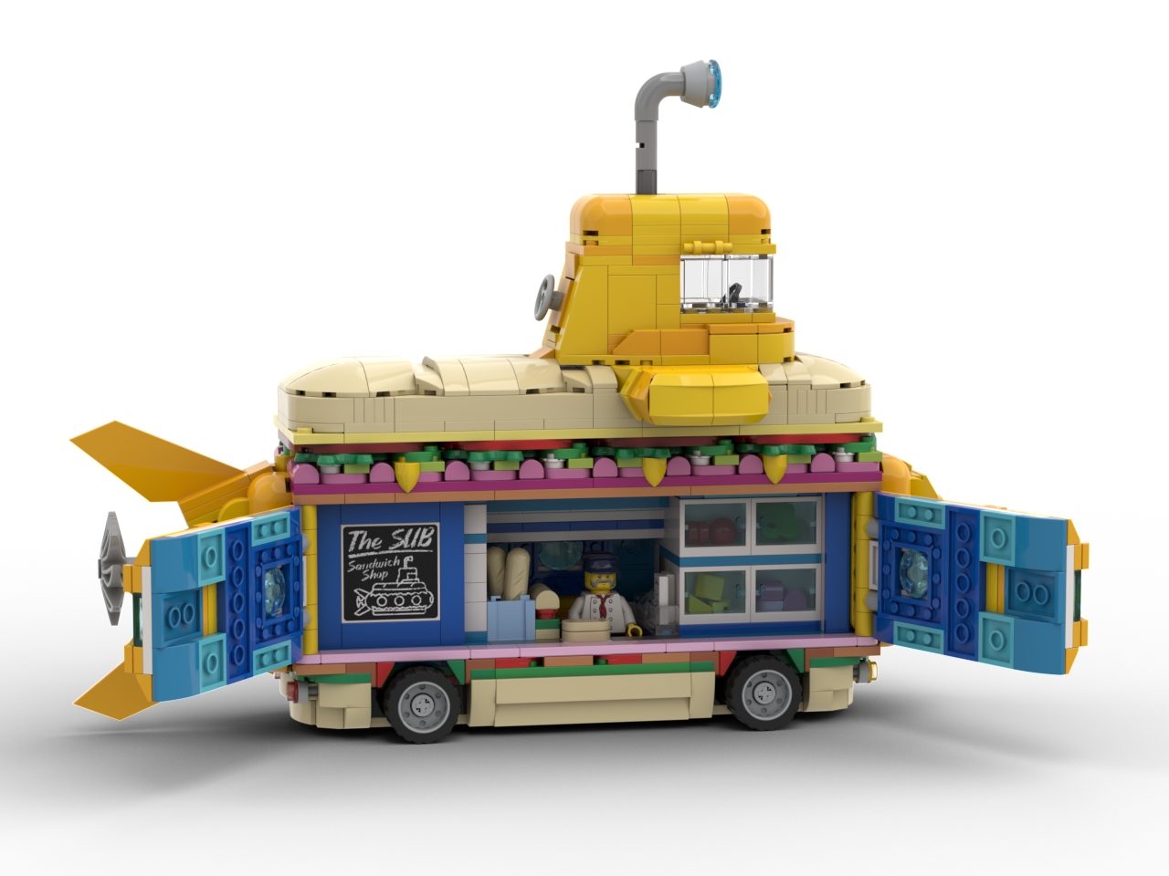 [The Sub Sandwich Shop] [BrickLink]