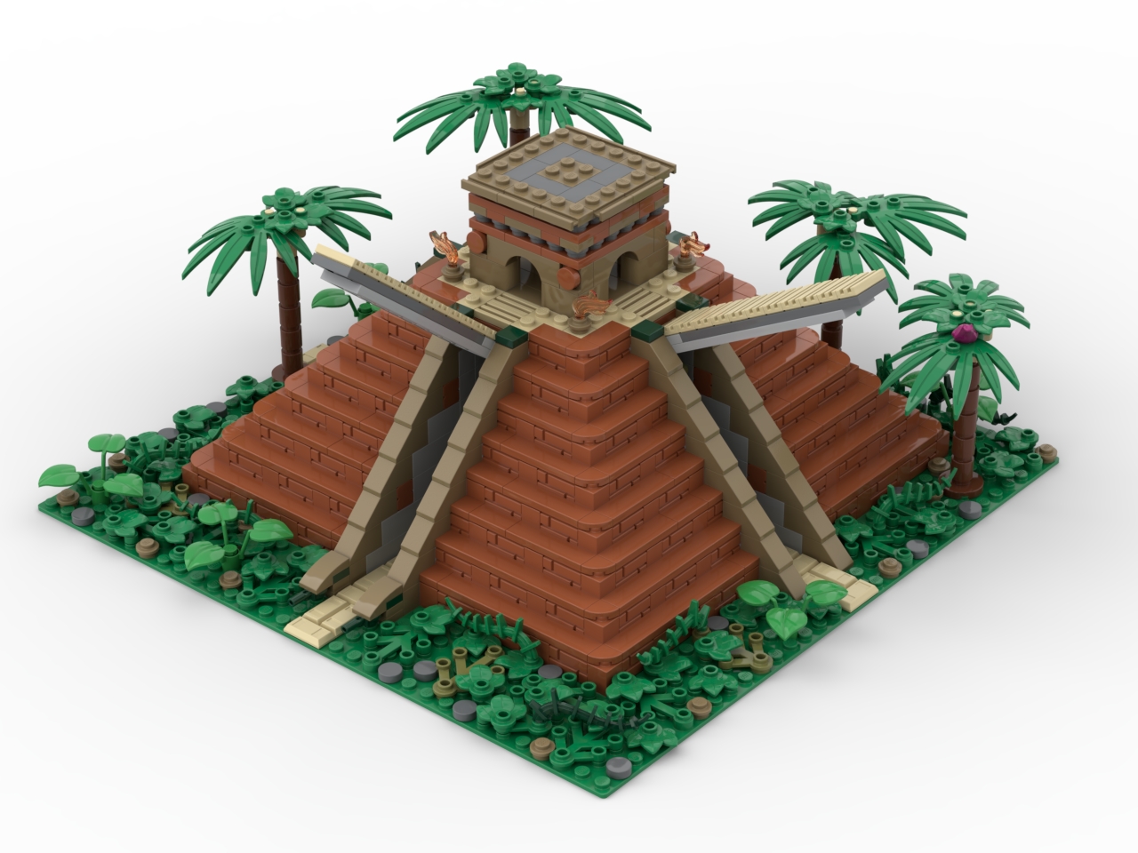 Lego mayan temple sale