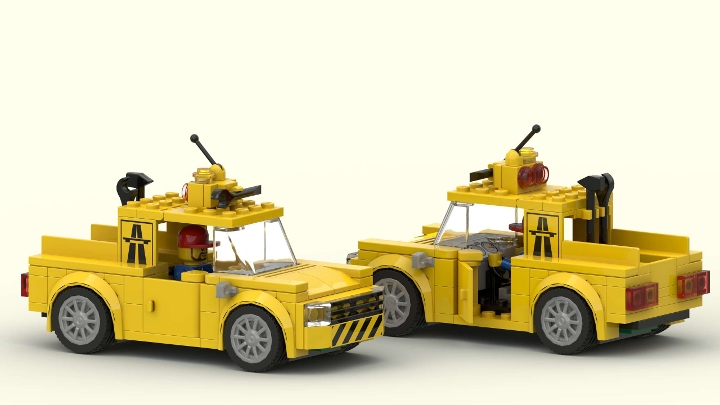 6521 highway truck from BrickLink Studio [BrickLink]