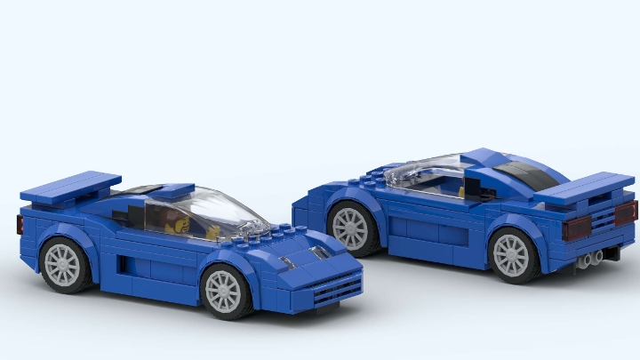 Bugatti Eb110 From Bricklink Studio Bricklink