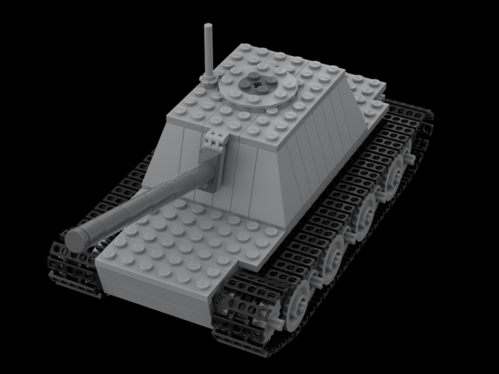 Micro Tank MOC from BrickLink Studio [BrickLink]