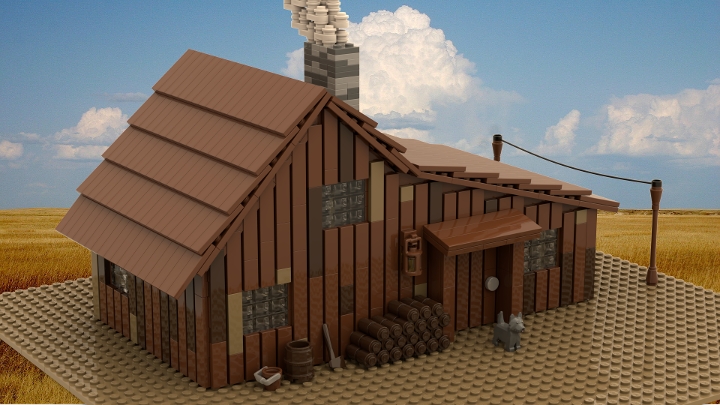 Lego little house sales on the prairie