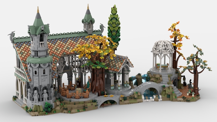 10316-1 Lord of the Rings Rivendell from BrickLink Studio [BrickLink]