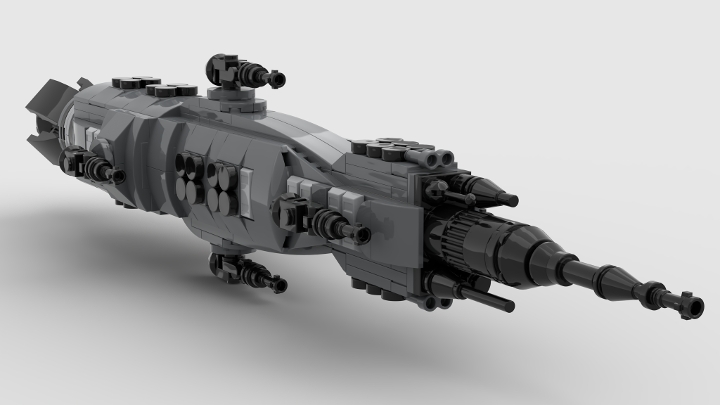 Longbow-class Cruiser From Bricklink Studio [bricklink]