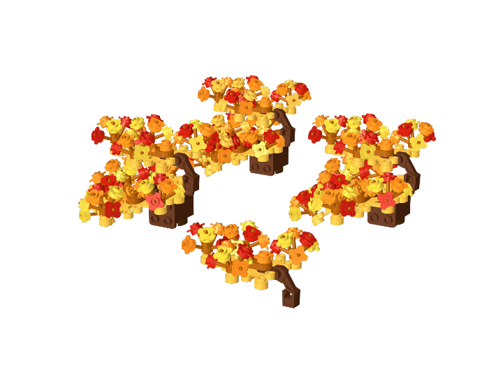 Bonsai 10281- Fall Variation from BrickLink Studio [BrickLink]