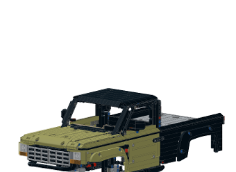 Wip My Land Rover Defender Truck Mod Cut Fenders From Bricklink