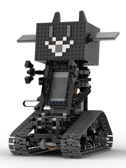 Rover Cat RC (Battle Cats) from BrickLink Studio [BrickLink]
