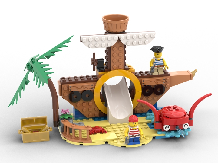 LEGO Pirate Ship Playground Set 40589 