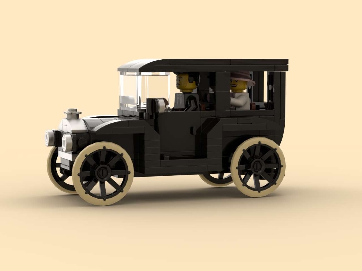 FORD-Model-T-1924_Berlina from BrickLink Studio [BrickLink]