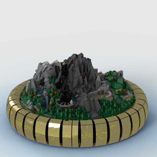 LEGO IDEAS - LOTR: Minas Tirith Microbuild