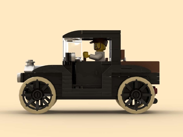 FORD-Model-T-1924_Pickp from BrickLink Studio [BrickLink]