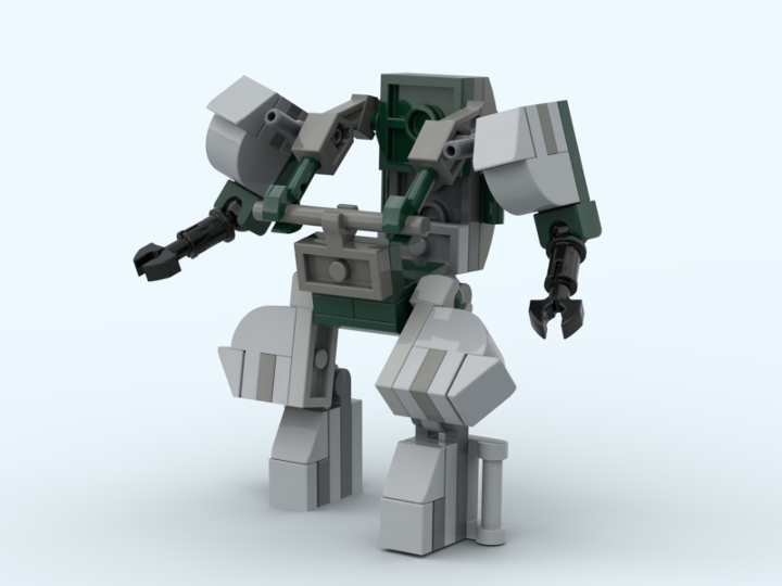 Military Mech Suit: The Valiant from BrickLink Studio [BrickLink]