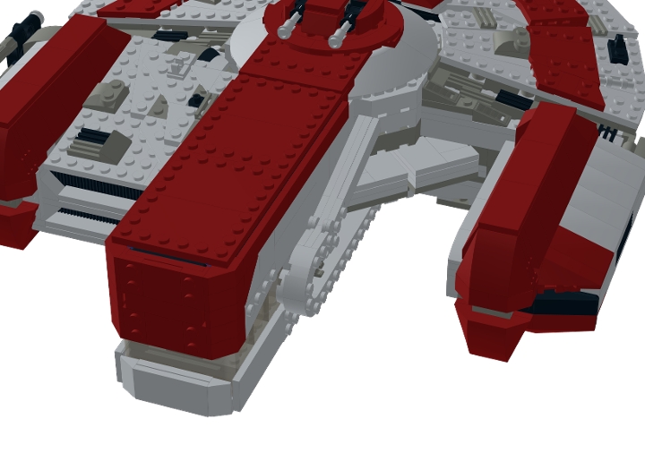 Ebon Hawk from BrickLink Studio [BrickLink]