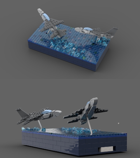 Top Gun from BrickLink Studio [BrickLink]