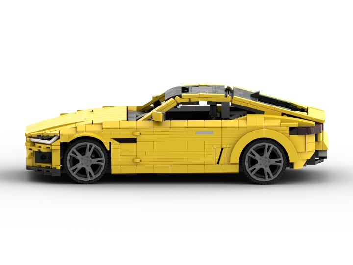 LEGO Jaguar F Type R from BrickLink Studio BrickLink