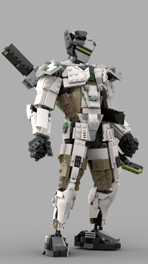 Genjiさん専用 Genji buildable figure | Overwatch 1 from BrickLink Studio [BrickLink]