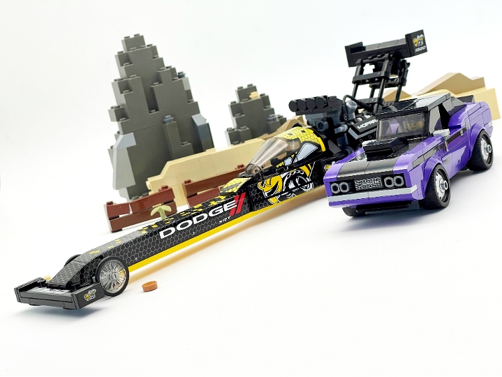 76904 - LEGO® Speed Champions - Set Dragster Muscle Car LEGO