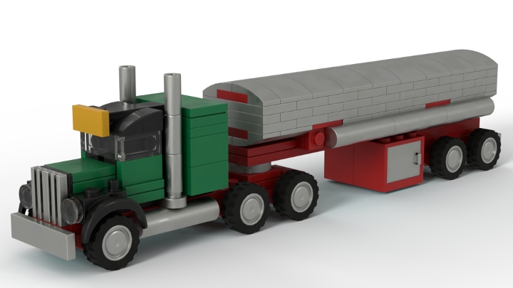 Semi Truck from BrickLink Studio [BrickLink]