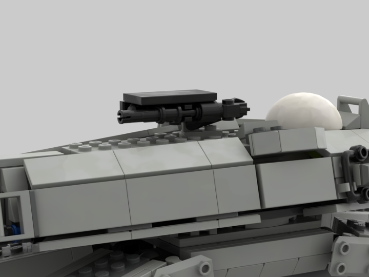 Futuristic Heavy Tank Complete model from BrickLink Studio [BrickLink]