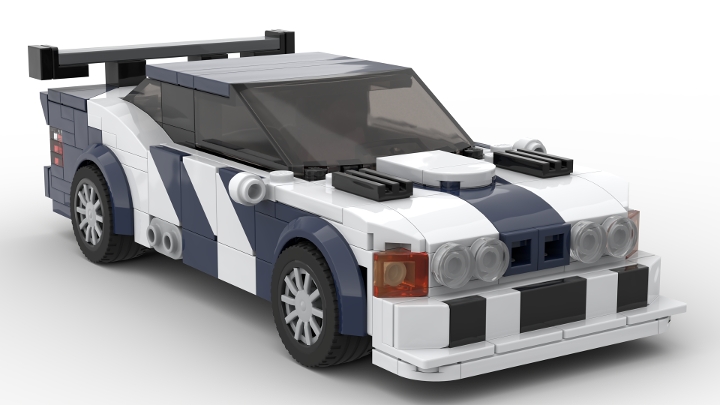 BMW M3 GTR from BrickLink Studio [BrickLink]