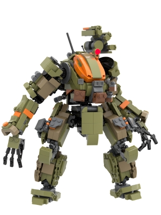 Northstar Prime // Titanfall 2 from BrickLink Studio