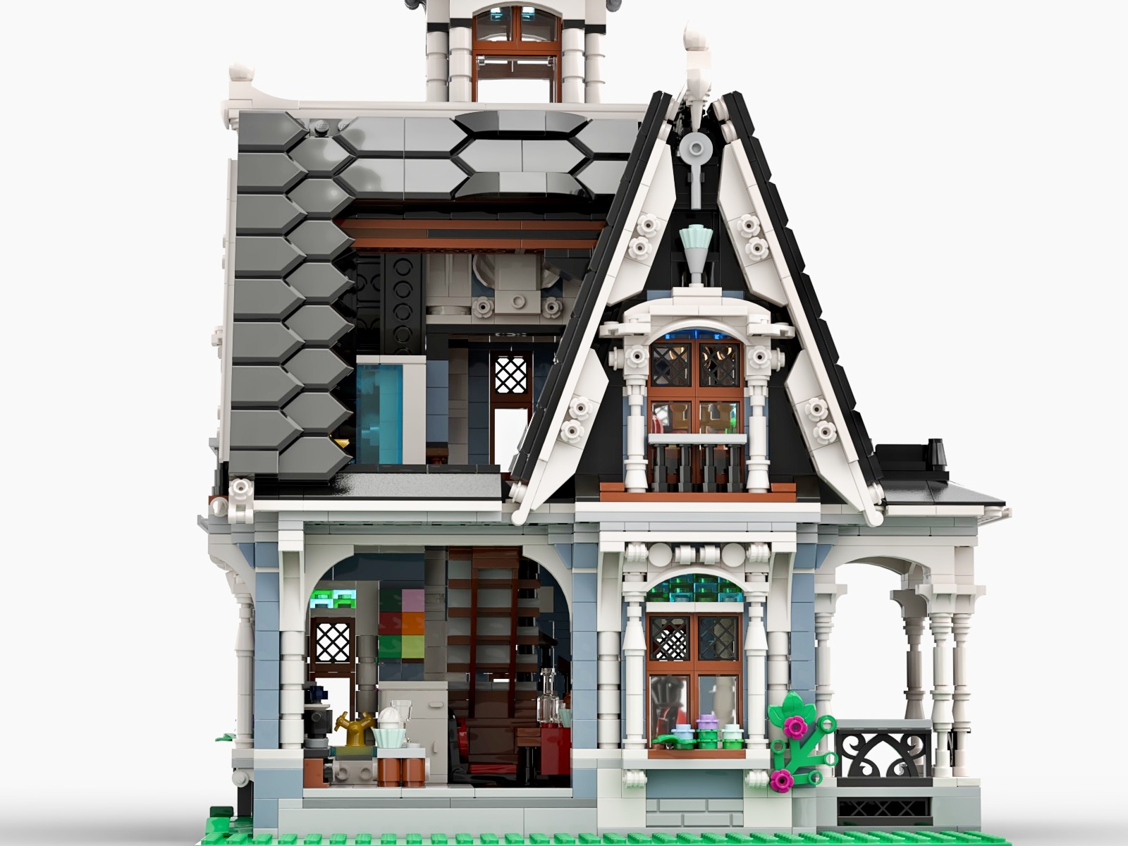 Bricklink best sale haunted house