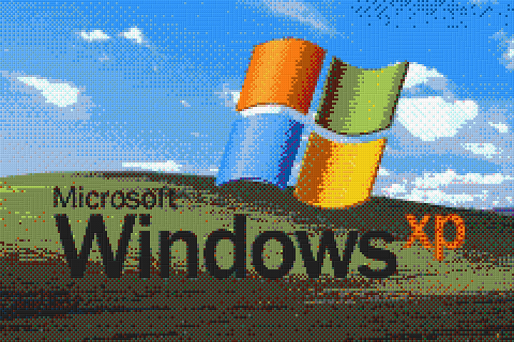 Windows XP from BrickLink Studio [BrickLink]