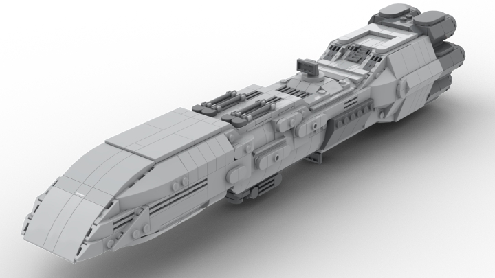 Dreadnought Class Heavey Cruiser from BrickLink Studio [BrickLink]