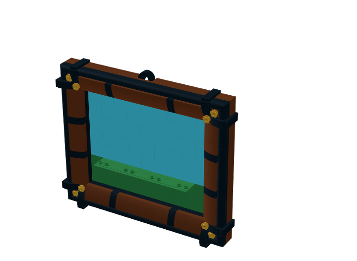 Picture Frame from BrickLink Studio [BrickLink]