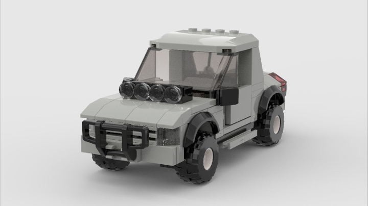 Ford crown victoria off-road config from BrickLink Studio [BrickLink]