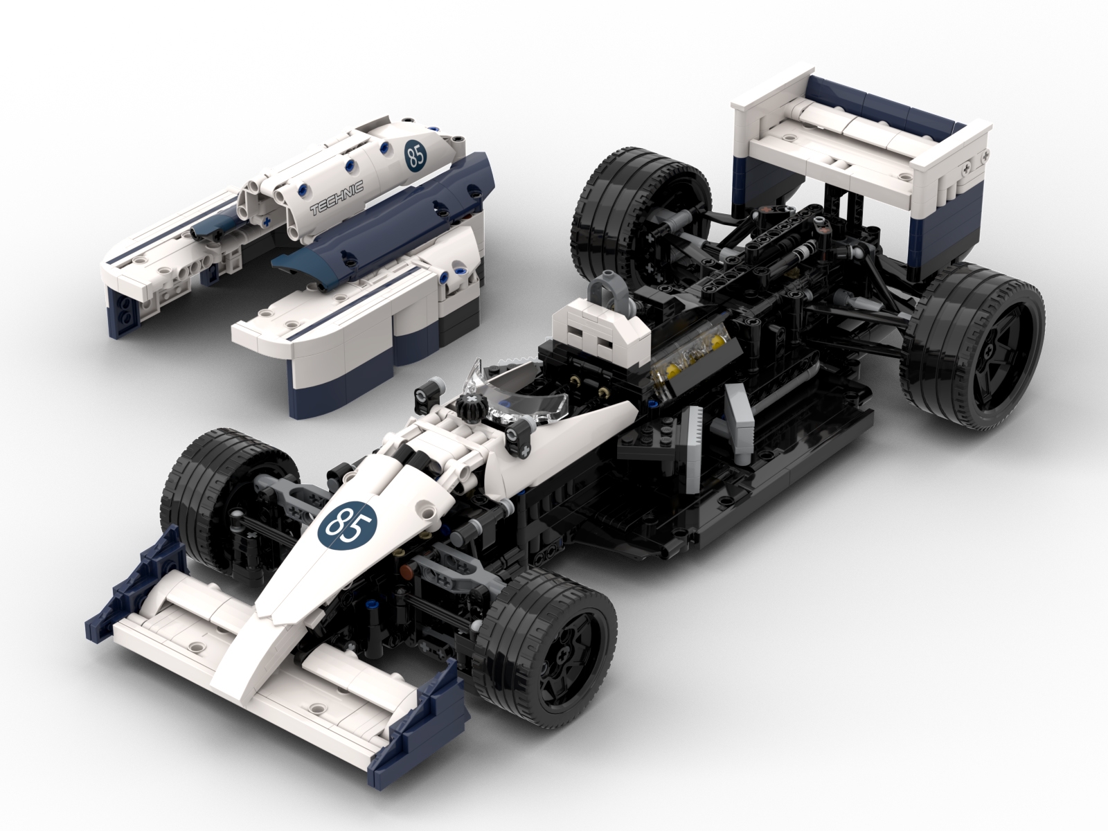 [Classic Racer in 1:10 scale] [BrickLink]