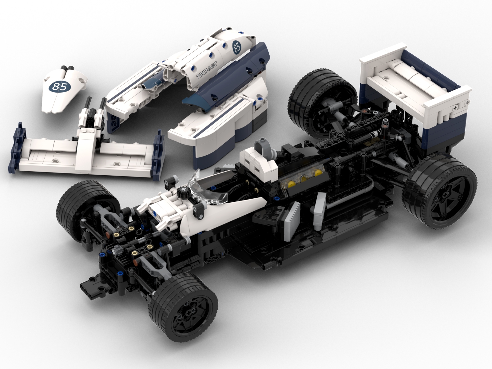 [Classic Racer in 1:10 scale] [BrickLink]
